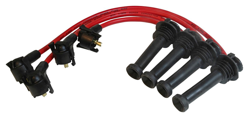Super Conductor Spark Plug Wire Set, Õ98-Õ01 Ford ZX-2, 2.0L, 4 cyl MSD Autoparts