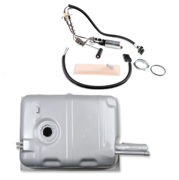 Holley - Fuel Tank and EFI Module Combo - CJ Jeep - 350 LPH - JP1A VK040085 HOLLEY Autoparts