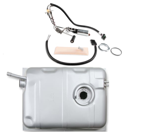 Holley - Fuel Tank and EFI Module Combo - CJ Jeep - 255 LPH - JP1C VK040048 HOLLEY Autoparts