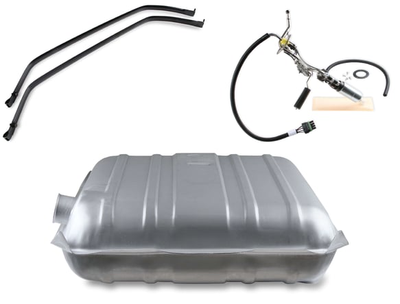 Holley - Fuel Tank and EFI Module Combo - Chevrolet Tri-Five Cars - 350 LPH - GM28A VK040093 HOLLEY Autoparts
