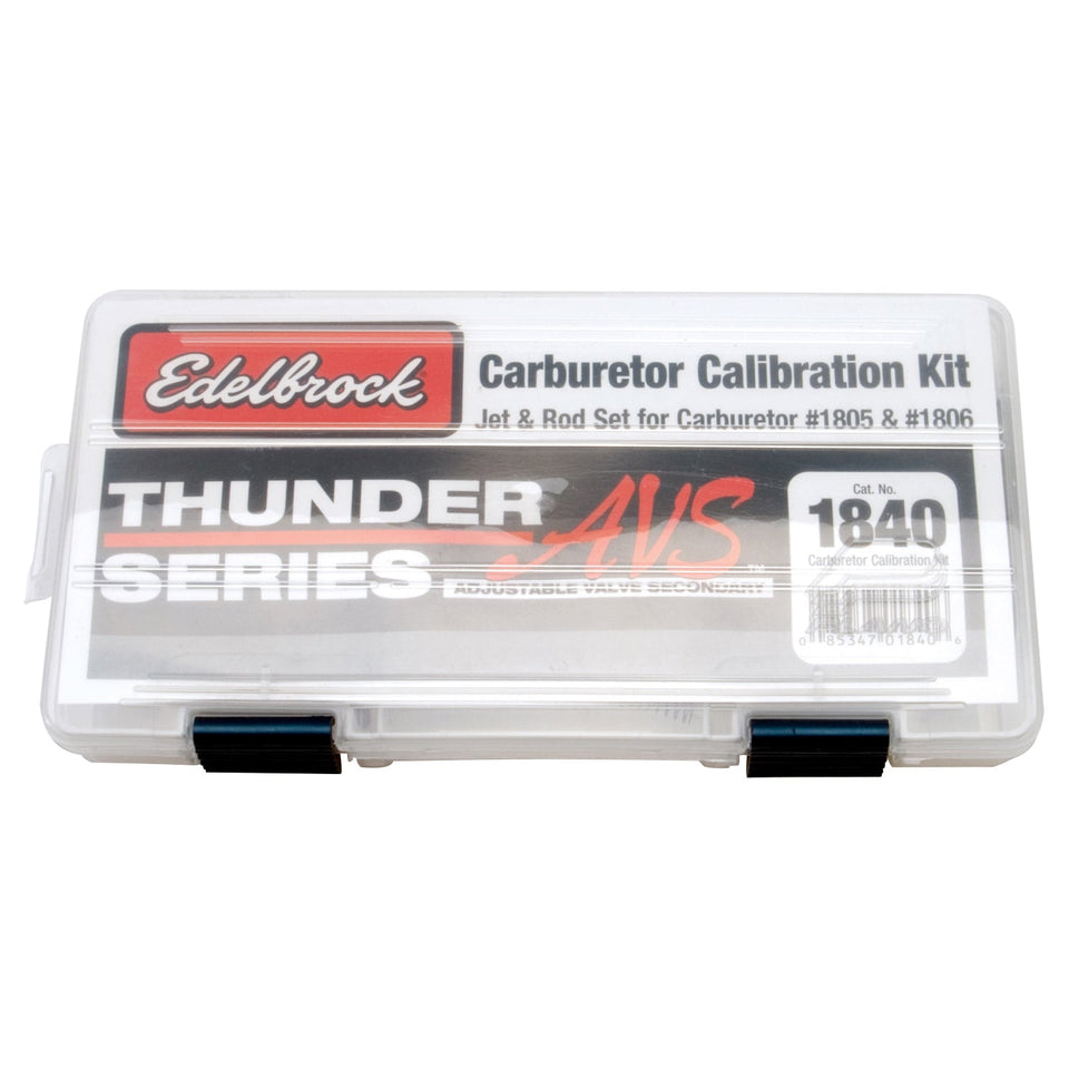 Thunder AVS Carburetor Calibration Kit #1840 for #1805 & #1806 Carburetors