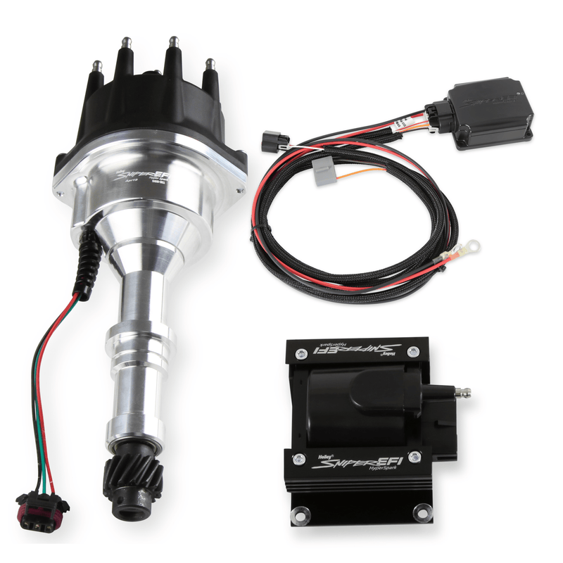 ULTRA LO-RAM BASE, FORD COYOTE FRONT FEED BLACK Holley Autoparts