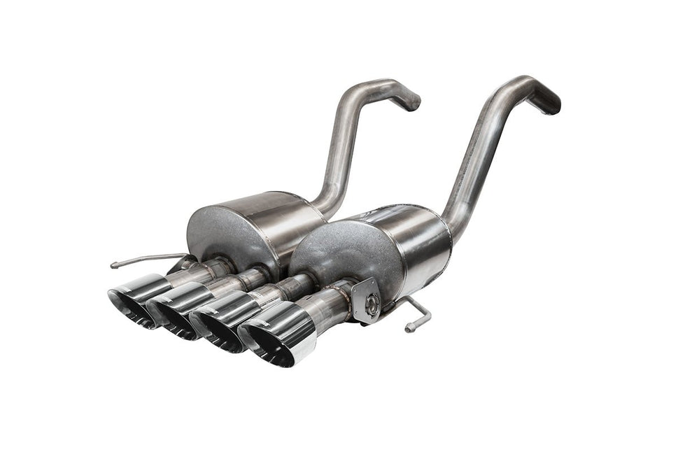 Valved / 2.75 in Axle-Back 4.5 in Quad Tips | 2015-2019 Corvette C7 Z06, ZR1, GS Man (w/ Factory NPP) (14777)