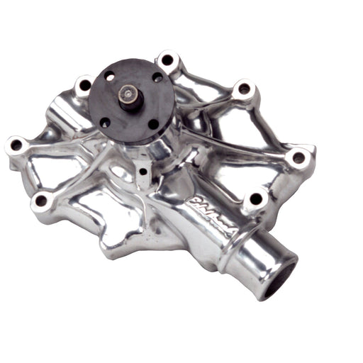 Water Pump #8845 For Small-Block Ford 1986-93, 5.0L V8, Rev. Rotation, Polished