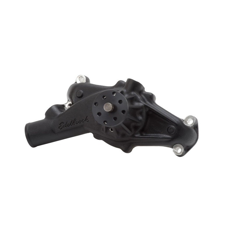 Water Pump Big-Block Chevy Short/Standard in Black Finish EDELBROCK Autoparts