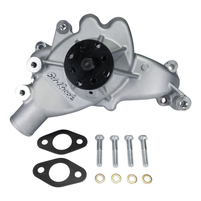 Water Pump Big-Block Chevy Standard/Long in Satin Finish EDELBROCK Autoparts