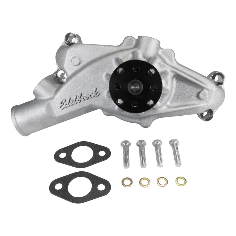 Water Pump for 1971-74 Big-Block Chevy Corvettes in Satin Finish EDELBROCK Autoparts