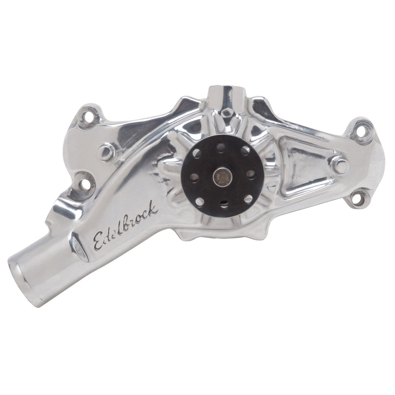 Water Pump for Street Rods in Polished Finish EDELBROCK Autoparts