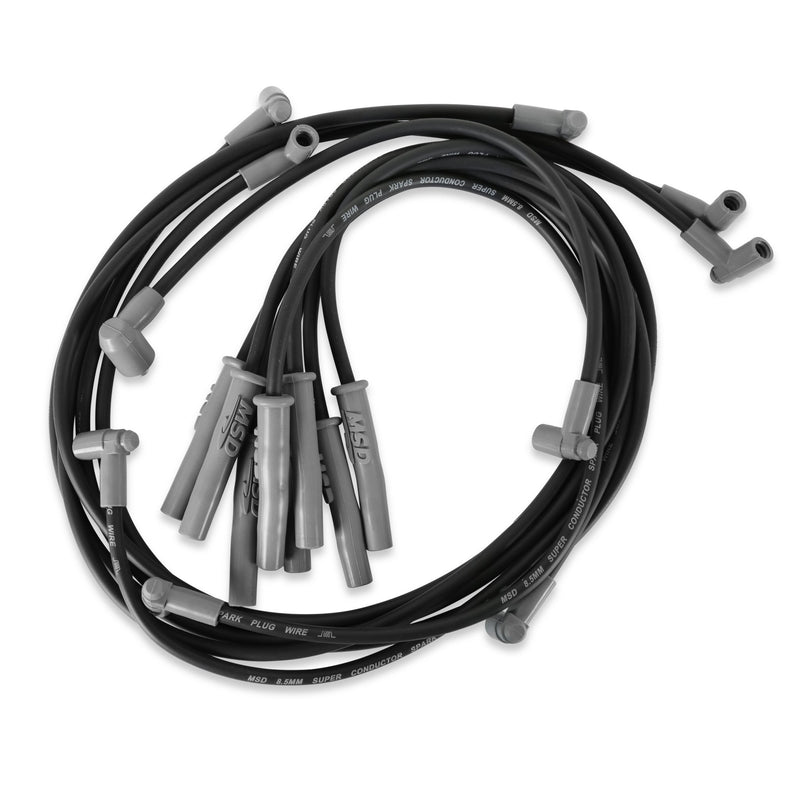 Wire Set, SC Blk, Chry. 383-440 HEI for MSD Dist. MSD Autoparts