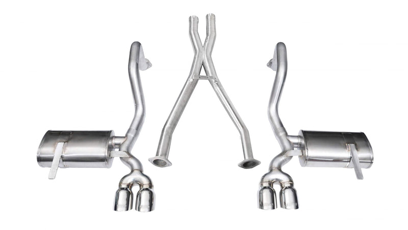 Xtreme / 2.5 in Cat-Back 3.5 in Twin Tips | 1997-2004 Corvette C5 (14114) Corsa Autoparts