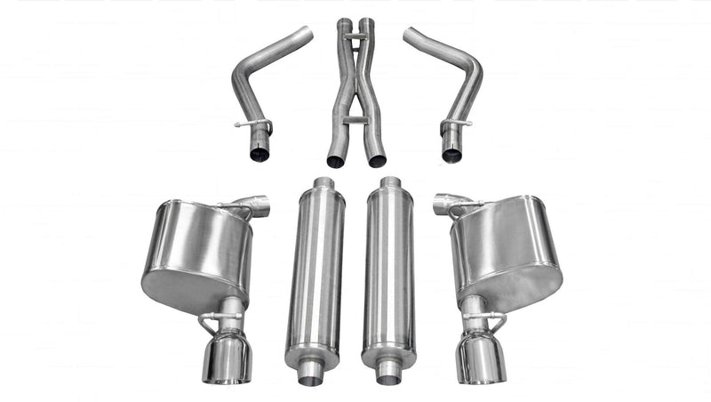 Xtreme / 2.5 in Cat-Back 4.5 in Single | 2011-2014 Chrysler 300 5.7L (14537) Corsa Autoparts