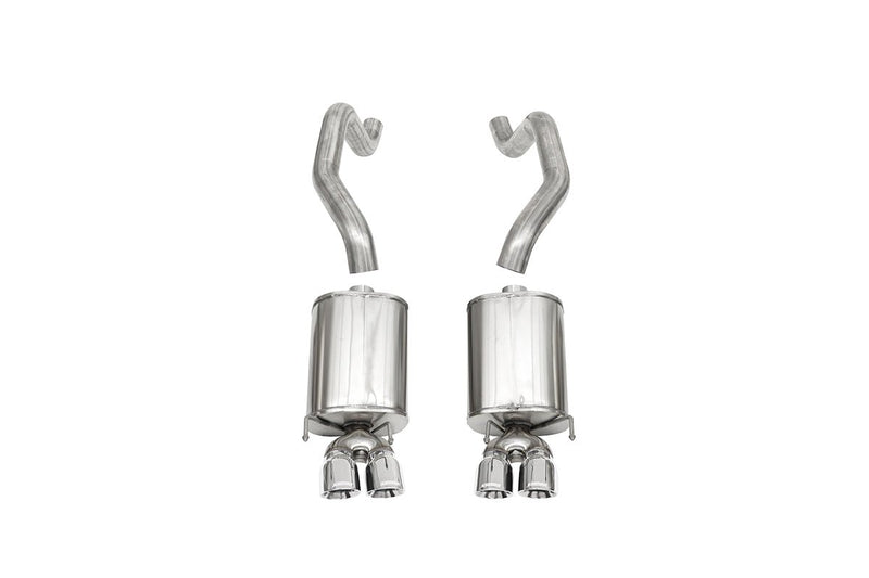 Xtreme, Sport / 2.5 in Axle-Back 3.5 in Twin Tips | 2005-2008 Corvette C6 (14469, 14169) Corsa Autoparts