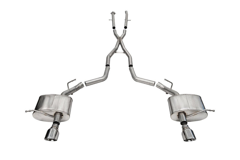 Xtreme, Sport / 2.5 in Cat-Back 4.5 in Single Tips | 2011-2024 Dodge Durango 5.7L (14459BLK) DURANGO Autoparts
