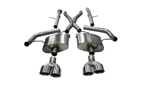 Xtreme, Sport / 2.75 in Cat-Back 4.5 in Twin Tips | 2018-21 Jeep Grand Cherokee TrackHawk (21052, 21051) Corsa Autoparts