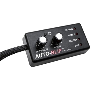 Auto-Blip Intelligent Electronic Downshifts Automatically opens the throttle when downshifting gears