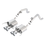 Borla 14-15 Chevy Corvette C7 w/o AFM w/o NPP Atak Rear Section Exhaust Quad Rd RL Tips 11881