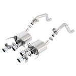 Borla 14-15 Chevy Corvette C7 6.2L RWD w/AFM &NPP ATAK-Type Dual Rd Rolled Center Rear Exit Exhaust 11856