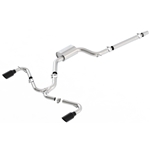 Borla 15-17 Volkswagen GTI (MK7) 2.0T AT/MT SS S-Type Catback Exhaust w/Black Chrome Tips 140750BC