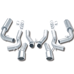 Borla 96-02 Viper GTS/R/T-10 Coupe/Convertible 2dr w/ 2.5in Inlets SS Catback Exhaust System 14663