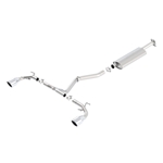 Borla 13-15 Scion FR-S 2.0L 4cyl 6spd / 13 Subaru BRZ 2.0L 4cyl 6spd SS Catback Exhaust 140496