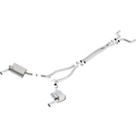 Borla 14-15 Camaro 3.6L V6 Single Split Rear Exit Touring Catback Exhaust 140526