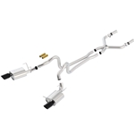 Borla 2011-2012 Mustang GT 5.0L Black Chrome 4.5in Rd Tip ATAK Catback Exhaust 140372BC