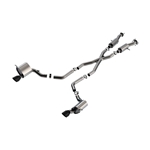 Borla 15-21 Jeep Grand Cherokee SRT 6.4L V8 AWD S-Type Cat-Back Exhaust System - Black Tips T-304SS 140632CB