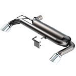 Borla 21-22 Ford Bronco 2.3L 4WD Touring Axle Back Exhaust w/ Bright Chrome Tips 11973