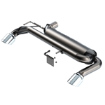 Borla 21-22 Ford Bronco 2.3L 4WD ATAK Axle Back Exhaust w/ Bright Chrome Tips 11975