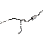 Borla 21-22 Cadillac Escalade 6.2L V8 2/4WD 4DR S-Type Cat-Back Exhaust w/ Factory Bezel Tips 140890