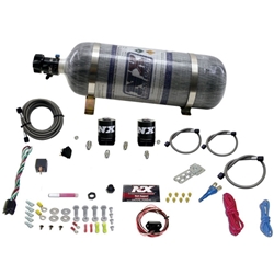 Nitrous Express 10-15 Chevrolet Camaro (5th Gen) Single Nozzle Nitrous Kit (35-150HP) w/Comp Bottle 20930-12