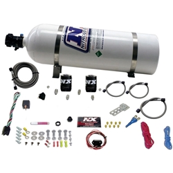 Nitrous Express 10-15 Chevrolet Camaro (5th Gen) Single Nozzle Nitrous Kit (35-150HP) w/15lb Bottle 20930-15