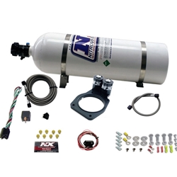 Nitrous Express 10-15 Chevrolet Camaro Nitrous Plate Kit (50-150HP) w/15lb Bottle 20931-15