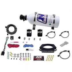 Nitrous Express GM LS 102mm Nitrous Plate Kit (50-400HP) w/5lb Bottle 20933-05