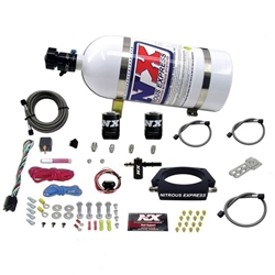 Nitrous Express 2014+ Chevrolet Corvette C7 Nitrous Plate Kit (50-300HP) w/10lb Bottle 20938-10