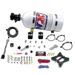 Nitrous Express 96-04 Ford Mustang 4.6L 2 Valve Nitrous Plate Kit w/10lb Bottle 20946-10