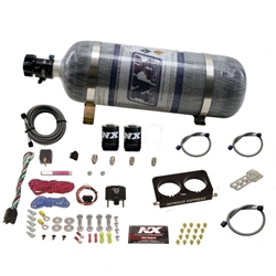 Nitrous Express 96-04 Ford Mustang Cobra 4 Valve (Stock TB) Nitrous Kit (50-300HP) w/Comp Bottle 20950D-12