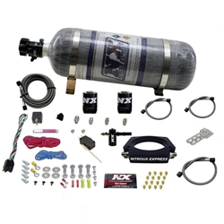 Nitrous Express LT2 C8 Nitrous Plate Kit (50-300HP) w/Composite Bottle 20962-12