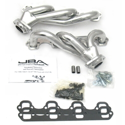 JBA 87-95 Ford F-150 5.0L SBF 1-1/2in Primary Silver Ctd Cat4Ward Header 1627SJS