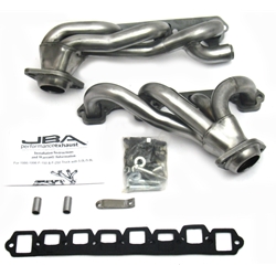 JBA 87-96 Ford F-150 5.8L SBF 1-5/8in Primary Raw 409SS Cat4Ward Header 1628S