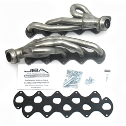 JBA 05-10 Ford F-Series 6.8L 3V V10 1-1/2in Primary Raw 409SS Cat4Ward Header 1670S