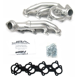 JBA 04-08 Ford F-150 4.6L 2V 1-1/2in Primary Silver Ctd Cat4Ward Header 1687SJS