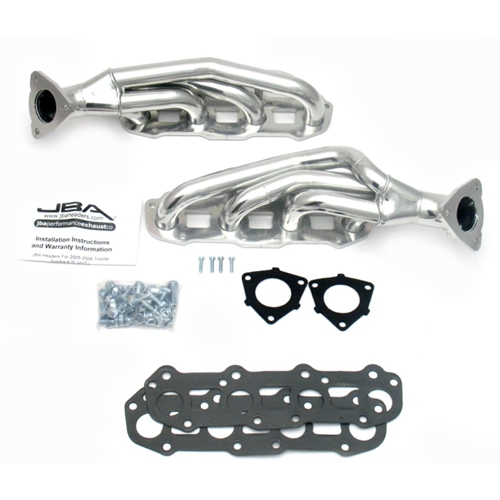 JBA 05-07 Toyota 4.7L V8 1-1/2in Primary Silver Ctd Cat4Ward Header 2011SJS