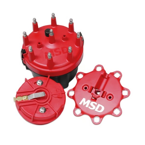 Cap-A-Dapt Kit, Chevy V8 8420MSD Distributor Cap and Rotor Kit