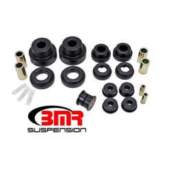 BMR 10-15 5th Gen Camaro Race Version Rear Cradle Bushing Kit (BK026 BK027) - Black BK028