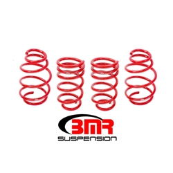 BMR 10-15 5th Gen Camaro V8 Lowering Spring Kit (Set Of 4) - Red SP077R