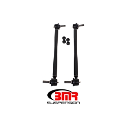 BMR 12-15 5th Gen Camaro Front Sway Bar End Link Kit - Black ELK011