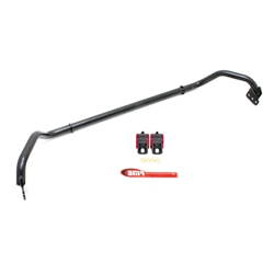 BMR 10-12 5th Gen Camaro Front Hollow 29mm Adj. Sway Bar Kit w/ Bushings - Black Hammertone SB016H