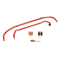 BMR 2012 5th Gen Camaro Front & Rear Sway Bar Kit w/ Bushings - Red SB037R