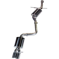 AWE Tuning Audi B7 RS4 Touring Edition Exhaust - Polished Silver Tips 3015-42032